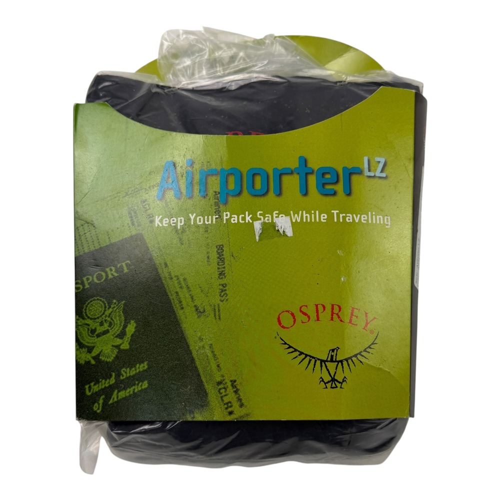 Osprey Airporter LZ Black Backpack Travel Cover Large 136L 8225 cu in NEW